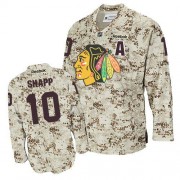 Chicago Blackhawks ＃10 Men's Patrick Sharp Reebok Authentic Camouflage Jersey