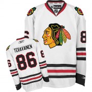 Chicago Blackhawks ＃86 Youth Teuvo Teravainen Reebok Authentic White Away Jersey