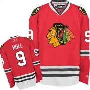Chicago Blackhawks ＃9 Youth Bobby Hull Reebok Authentic Red Home Jersey