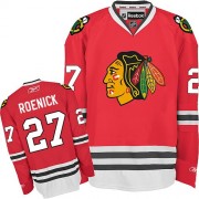 Chicago Blackhawks ＃27 Men's Jeremy Roenick Reebok Authentic Red Home Jersey