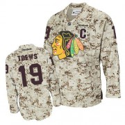 Chicago Blackhawks ＃19 Men's Jonathan Toews Reebok Authentic Camouflage Jersey