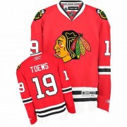 Chicago Blackhawks ＃19 Youth Jonathan Toews Reebok Authentic Red Home Jersey