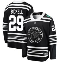 Chicago Blackhawks Men's Bryan Bickell Fanatics Branded Breakaway Black 2019 Winter Classic Jersey