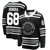 Chicago Blackhawks Men's Radovan Bondra Fanatics Branded Breakaway Black 2019 Winter Classic Jersey