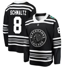Chicago Blackhawks Men's Nick Schmaltz Fanatics Branded Breakaway Black 2019 Winter Classic Jersey