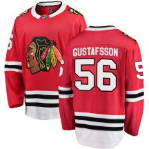 Chicago Blackhawks Youth Erik Gustafsson Fanatics Branded Breakaway Red Home Jersey