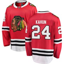 Chicago Blackhawks Youth Dominik Kahun Fanatics Branded Breakaway Red Home Jersey