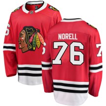 Chicago Blackhawks Youth Robin Norell Fanatics Branded Breakaway Red Home Jersey