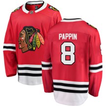 Chicago Blackhawks Youth Jim Pappin Fanatics Branded Breakaway Red Home Jersey