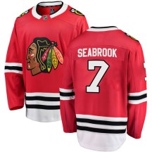 Chicago Blackhawks Youth Brent Seabrook Fanatics Branded Breakaway Red Home Jersey