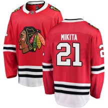 Chicago Blackhawks Men's Stan Mikita Fanatics Branded Breakaway Red Home Jersey