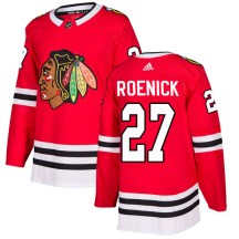 Chicago Blackhawks Men's Jeremy Roenick Adidas Authentic Red Home Jersey