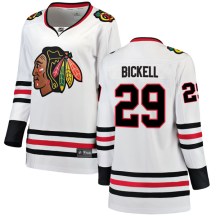 Chicago Blackhawks Women's Bryan Bickell Fanatics Branded Breakaway White Away Jersey