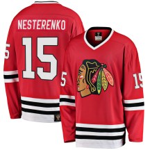 Chicago Blackhawks Youth Eric Nesterenko Fanatics Branded Premier Red Breakaway Heritage Jersey