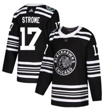 Chicago Blackhawks Youth Dylan Strome Adidas Authentic Black 2019 Winter Classic Jersey