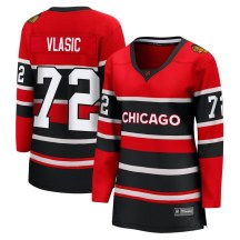 Chicago Blackhawks Women's Alex Vlasic Fanatics Branded Breakaway Red Special Edition 2.0 Jersey