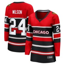 Chicago Blackhawks Women's Doug Wilson Fanatics Branded Breakaway Red Special Edition 2.0 Jersey