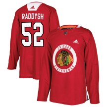 Chicago Blackhawks Youth Darren Raddysh Adidas Authentic Red Home Practice Jersey
