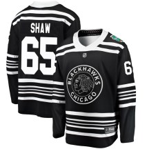 Chicago Blackhawks Youth Andrew Shaw Fanatics Branded Breakaway Black 2019 Winter Classic Jersey