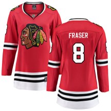 Chicago Blackhawks Women's Curt Fraser Fanatics Branded Breakaway Red Home Jersey