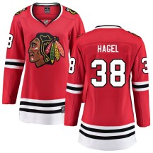 Chicago Blackhawks Women's Brandon Hagel Fanatics Branded Breakaway Red Home Jersey