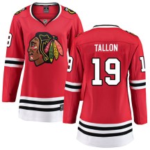 Chicago Blackhawks Women's Dale Tallon Fanatics Branded Breakaway Red Home Jersey