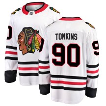 Chicago Blackhawks Youth Matt Tomkins Fanatics Branded Breakaway White Away Jersey