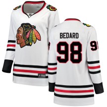 Chicago Blackhawks Women's Connor Bedard Fanatics Branded Breakaway White Away Jersey