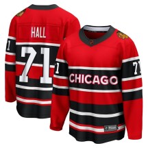 Chicago Blackhawks Men's Taylor Hall Fanatics Branded Breakaway Red Special Edition 2.0 Jersey