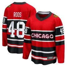 Chicago Blackhawks Men's Filip Roos Fanatics Branded Breakaway Red Special Edition 2.0 Jersey