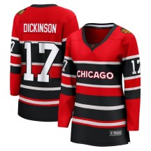 Chicago Blackhawks Women's Jason Dickinson Fanatics Branded Breakaway Red Special Edition 2.0 Jersey