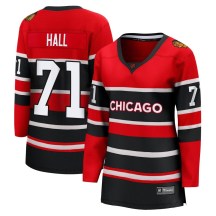 Chicago Blackhawks Women's Taylor Hall Fanatics Branded Breakaway Red Special Edition 2.0 Jersey