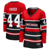 Chicago Blackhawks Women's Wyatt Kaiser Fanatics Branded Breakaway Red Special Edition 2.0 Jersey