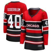 Chicago Blackhawks Women's Arvid Soderblom Fanatics Branded Breakaway Red Special Edition 2.0 Jersey