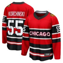 Chicago Blackhawks Youth Kevin Korchinski Fanatics Branded Breakaway Red Special Edition 2.0 Jersey